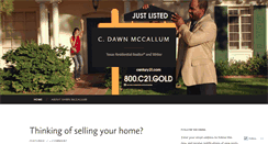 Desktop Screenshot of cdawnmccallum.com